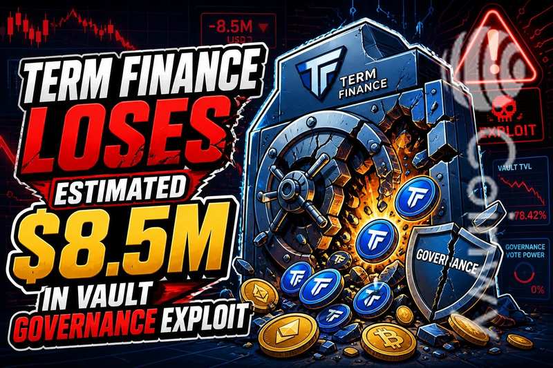 Term Finance Loses Estimated $8.5M in Vault Governance Exploit
