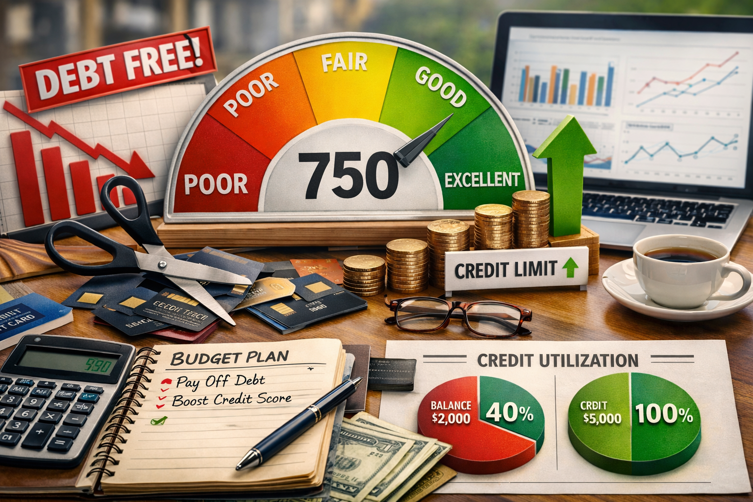 THE ULTIMATE BLUEPRINT: 9 EXPERT MOVES TO SLASH CREDIT CARD DEBT AND BOOST YOUR LIMIT