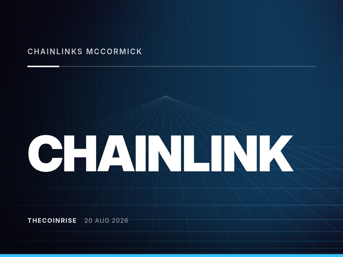 Chainlink’s McCormick Says AI Agents and Robots Will Drive Future Blockchain Transactions