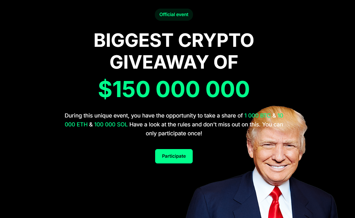 The Biggest Crypto Giveaway of $150,000,000 – Join Now!