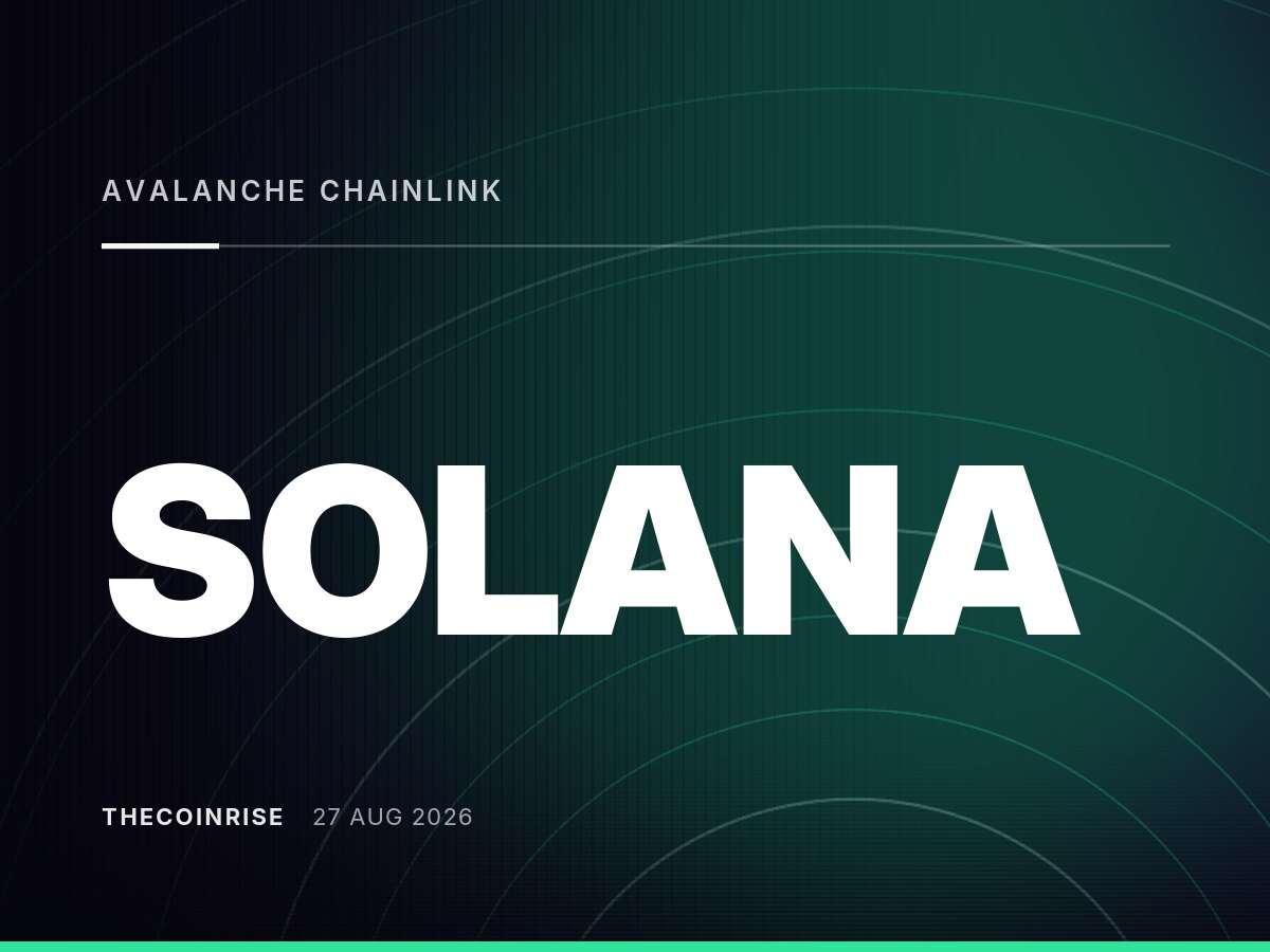 Solana, Avalanche and Chainlink Set to Join Charles Schwab’s Crypto Platform