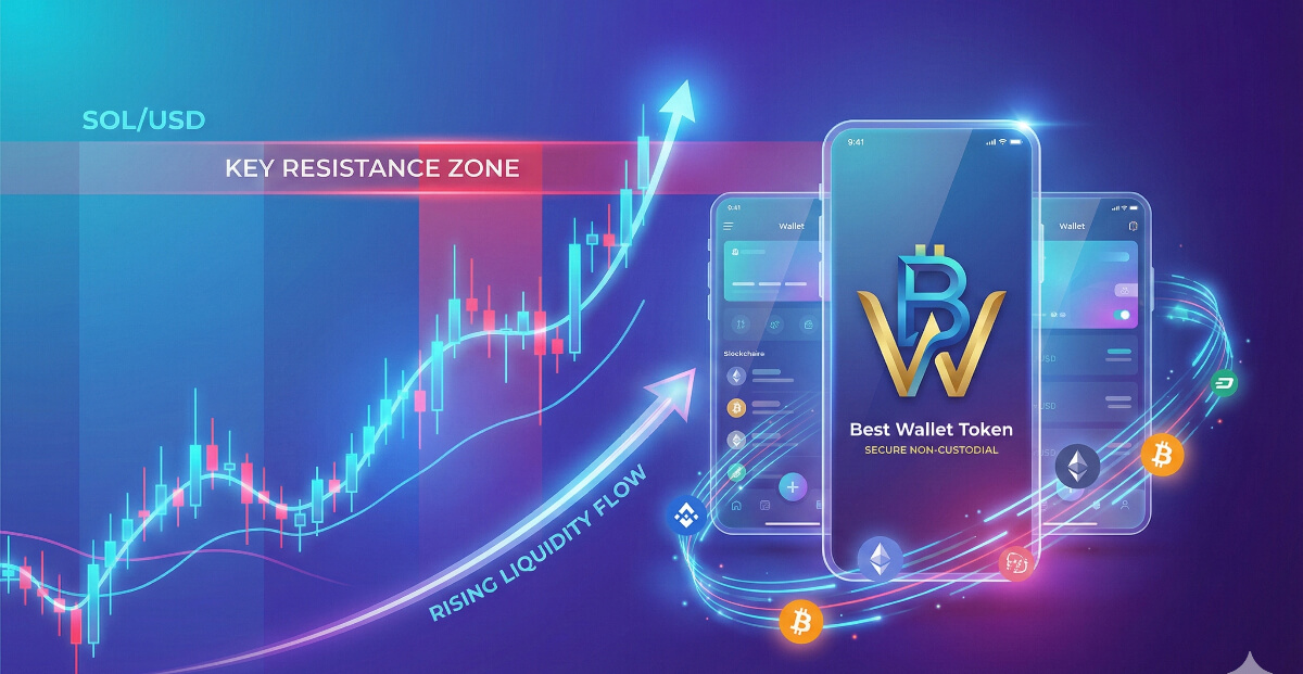 Solana’s $142 Barrier & $200 Target Put Best Wallet Token Front and Centre