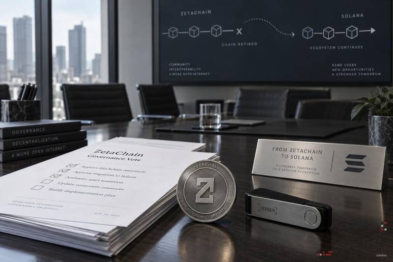 ZetaChain Vote Approves Blockchain Retirement, ZETA Move to Solana