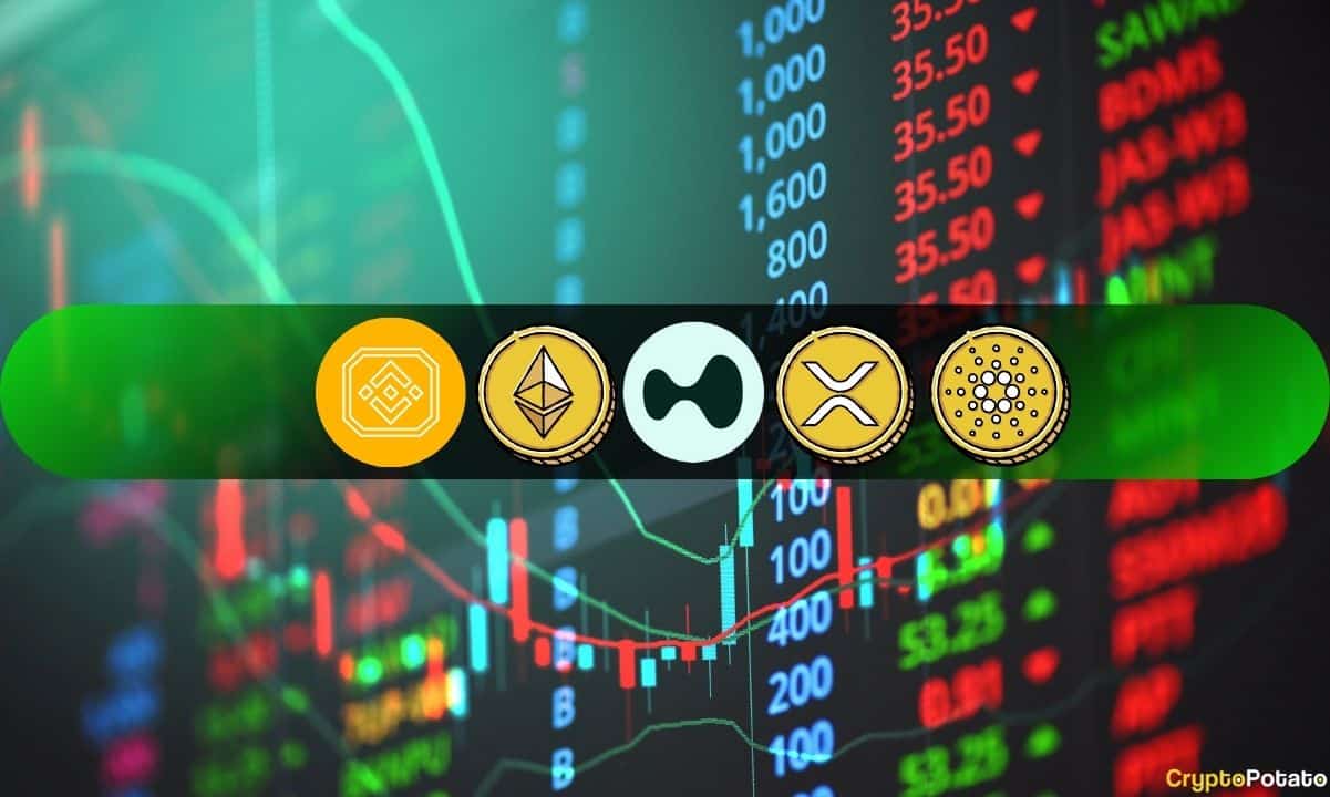 Crypto Price Analysis October-24: ETH, XRP, ADA, BNB, and HYPE