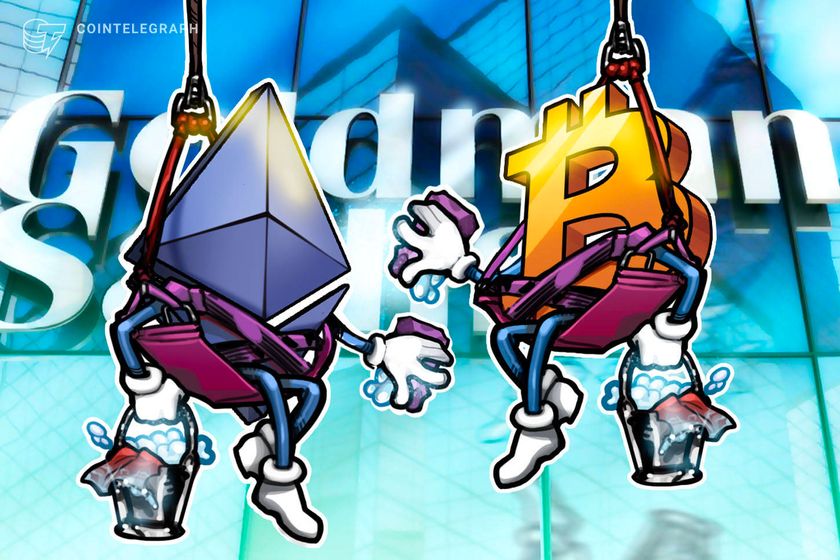 Crypto Biz: Goldman Sachs stacks ETH, BTC