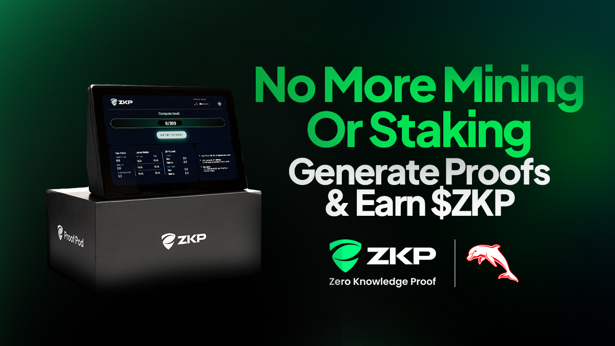 ZKP Crypto’s First Proof Pod Delivery Sparks Interest in Its $300/Day Model While DOGE and DOT Flatten Out