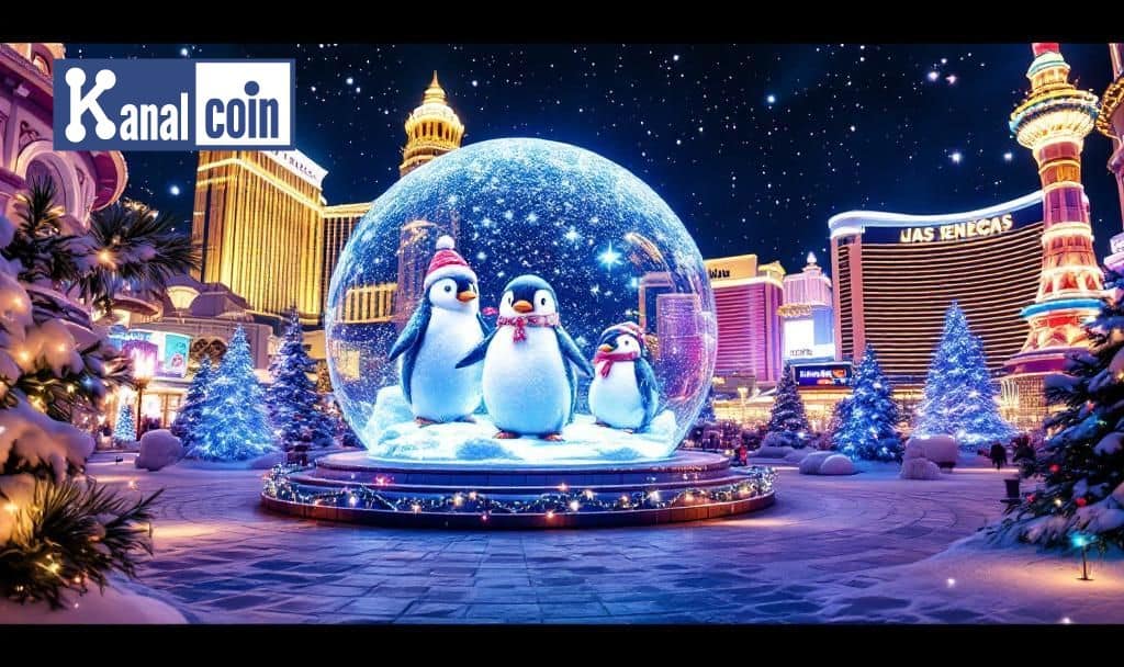 Pudgy Penguins Feature on Las Vegas Sphere