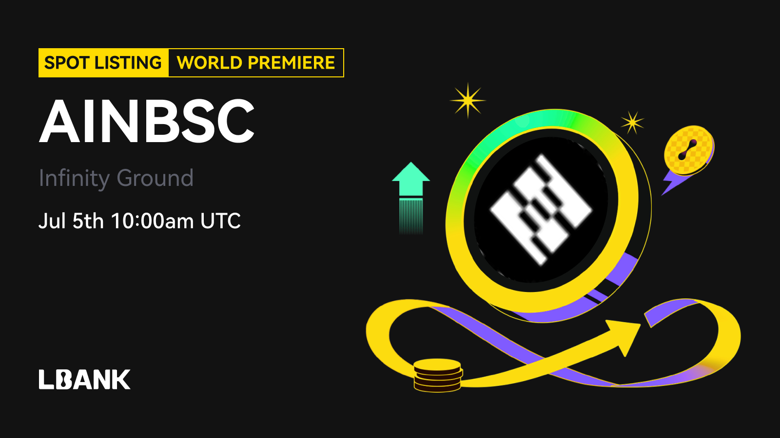 Infinity Ground (AINBSC) Will Soon Be Available for Trading on LBank Exchange