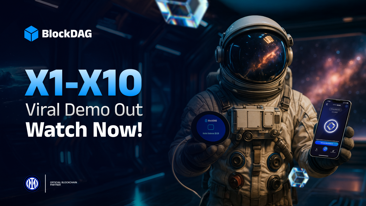 BlockDAG’s $358M Presale and Viral X1-X10 Demo Set It Apart as FET and VeChain Build Toward Key Price Milestones!