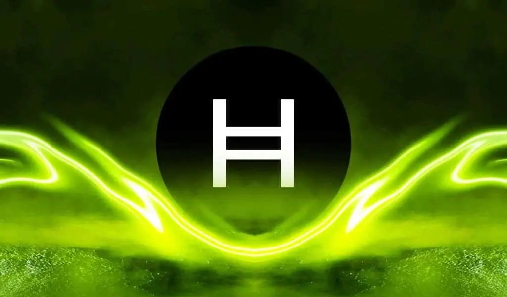Graphical representation of HBAR price surge