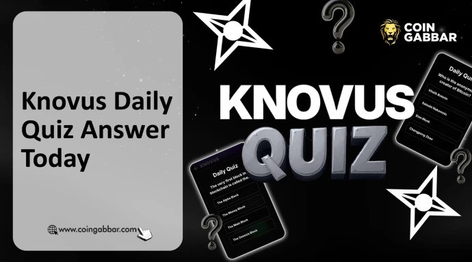 Knovus Daily Quiz Answer 10 December 2025: Win $KNOVUS Points