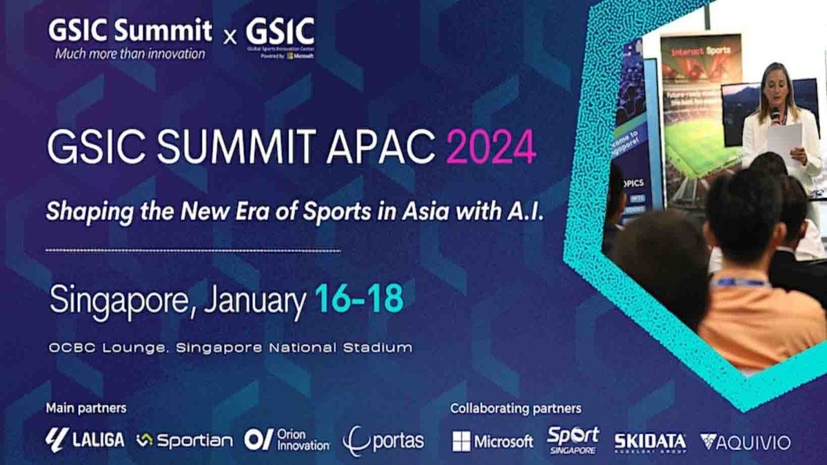 GSIC APAC Summit 2024: Shaping the New Era of Sports with A.I. in Singapore’s Iconic OCBC Lounge