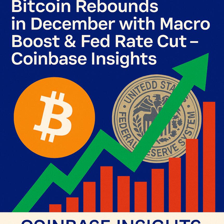 Bitcoin Rebounds in December with Macro Boost & Fed Rate Cut – Coinbase Insights