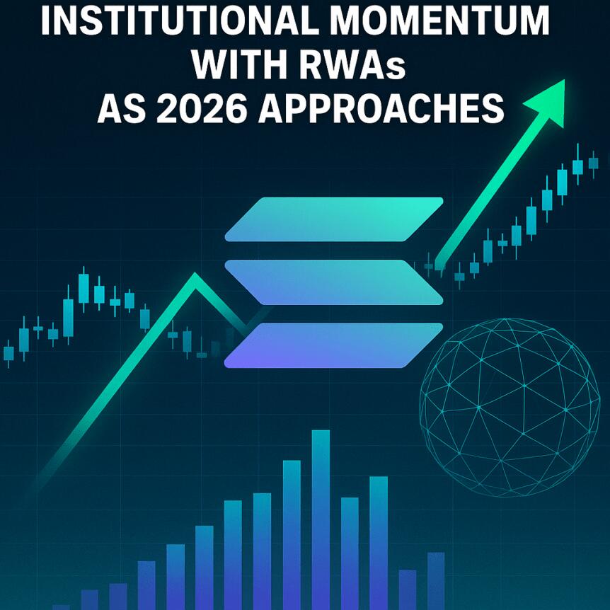 Solana Gains Institutional Momentum with RWAs as 2026 Approaches