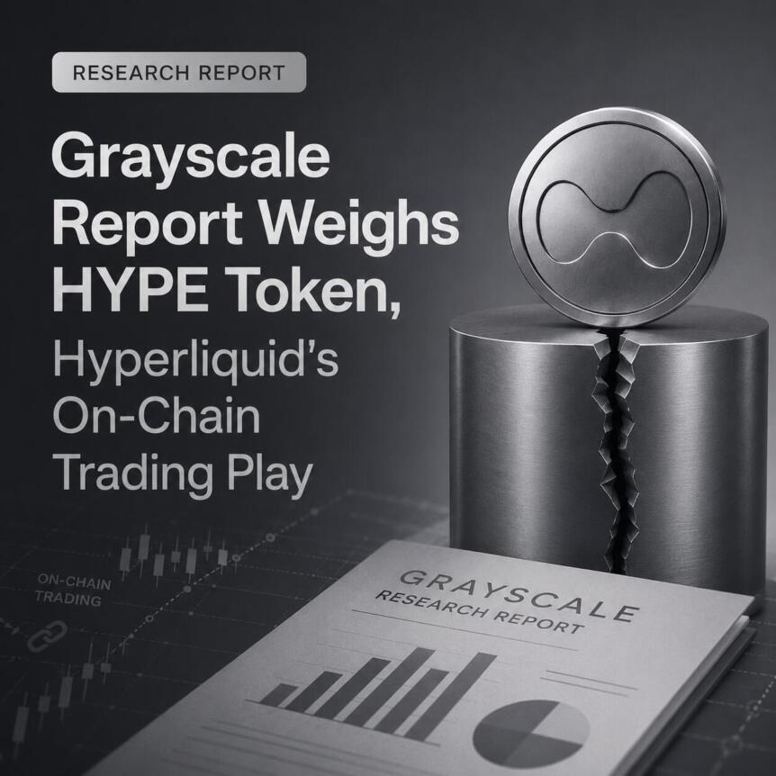 Grayscale Report Weighs HYPE Token, Hyperliquid’s On-Chain Trading Play