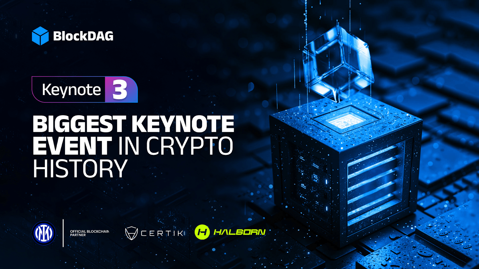 Top Layer 1 Crypto: BlockDAG Secures $209M, with Keynote 3 Sparking Unprecedented Excitement—$600M Expected Soon!