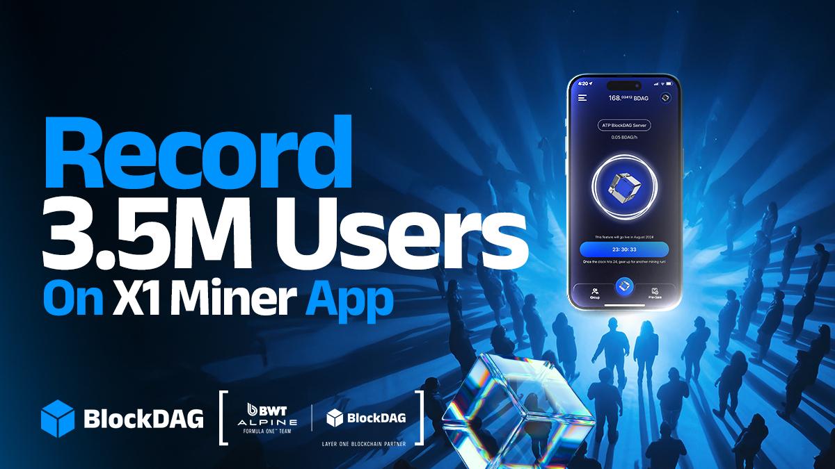 Dogecoin Aims for $7.20, Aptos Faces Mixed Charts, While BlockDAG’s 3.5M X1 Users Drive Its Value Era Surge