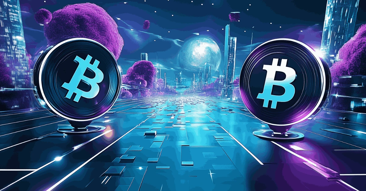 Cryptocurrency market analysis chart