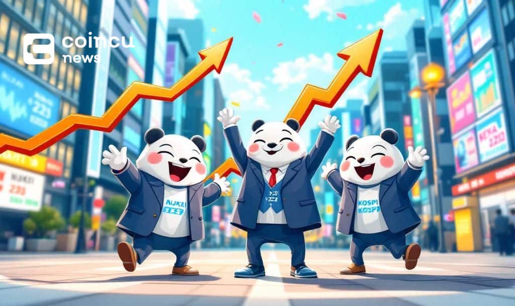 Nikkei 225 and KOSPI Indices Rise Amid Market Activity