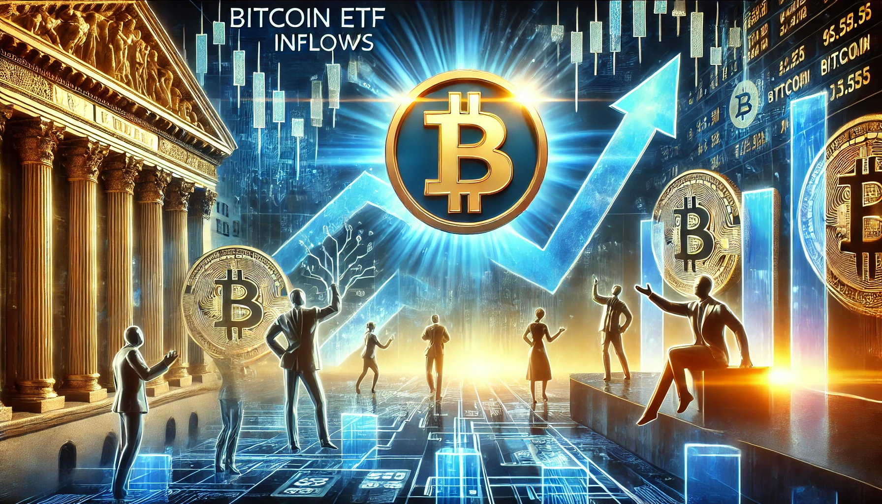 Bitcoin ETF Inflows Surge Past $588 Million in the U.S.: What’s Next for BTC?