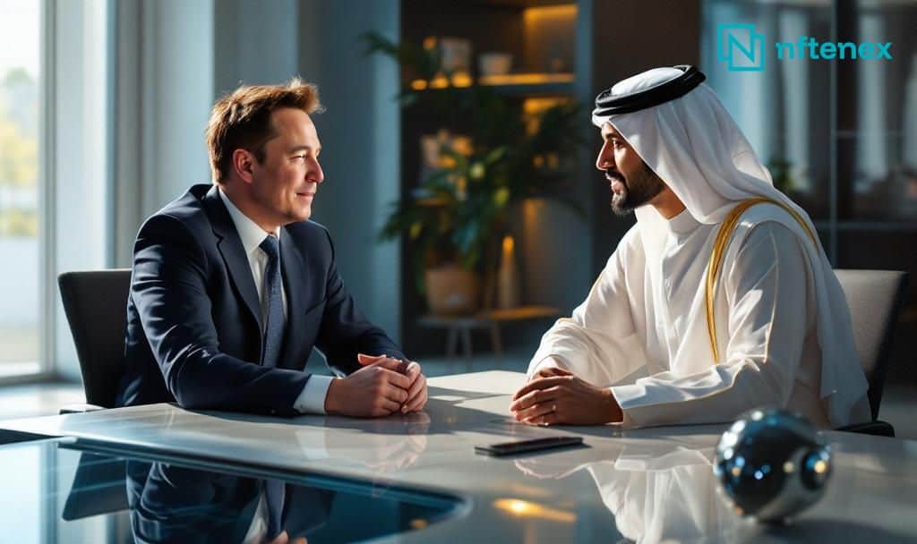 Elon Musk and UAE President Discuss AI and Technology