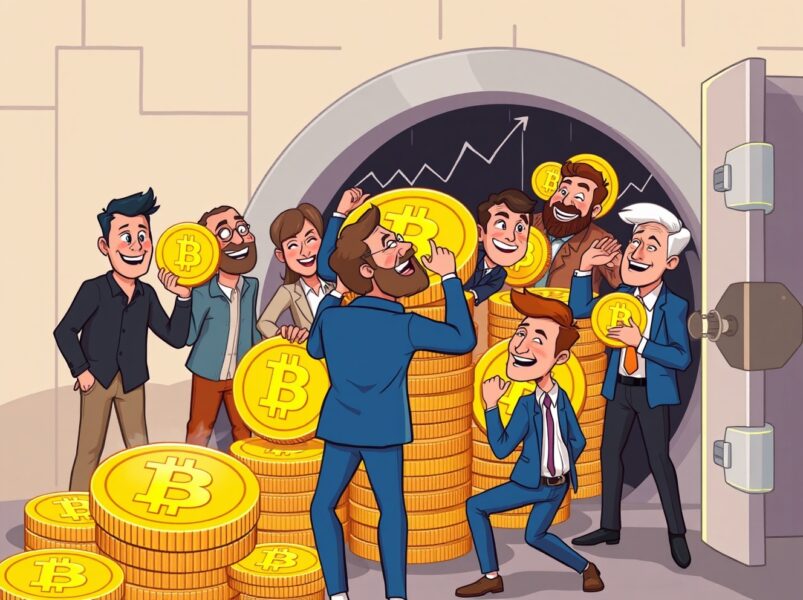 Strategic Bitcoin Accumulation: Mid-Tier Investors Snap Up 54,000 BTC in Defiant Week of Buying