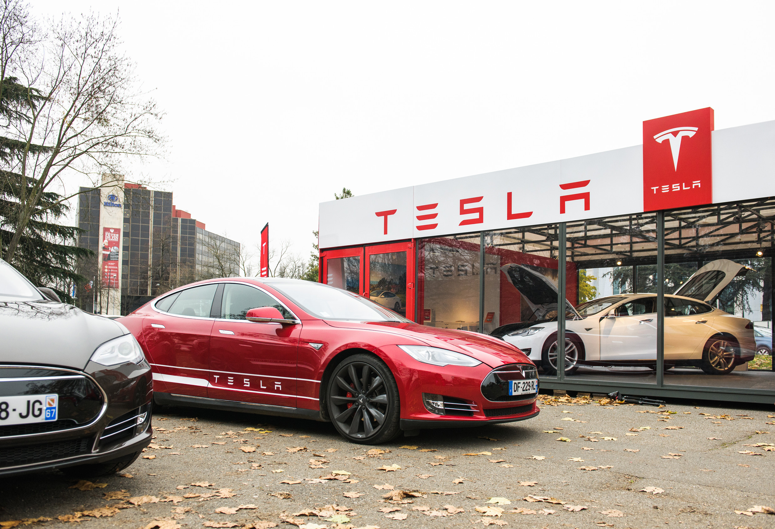 Tesla’s Stock Dips as European Sales Fall 45% Despite Growing EV Demand