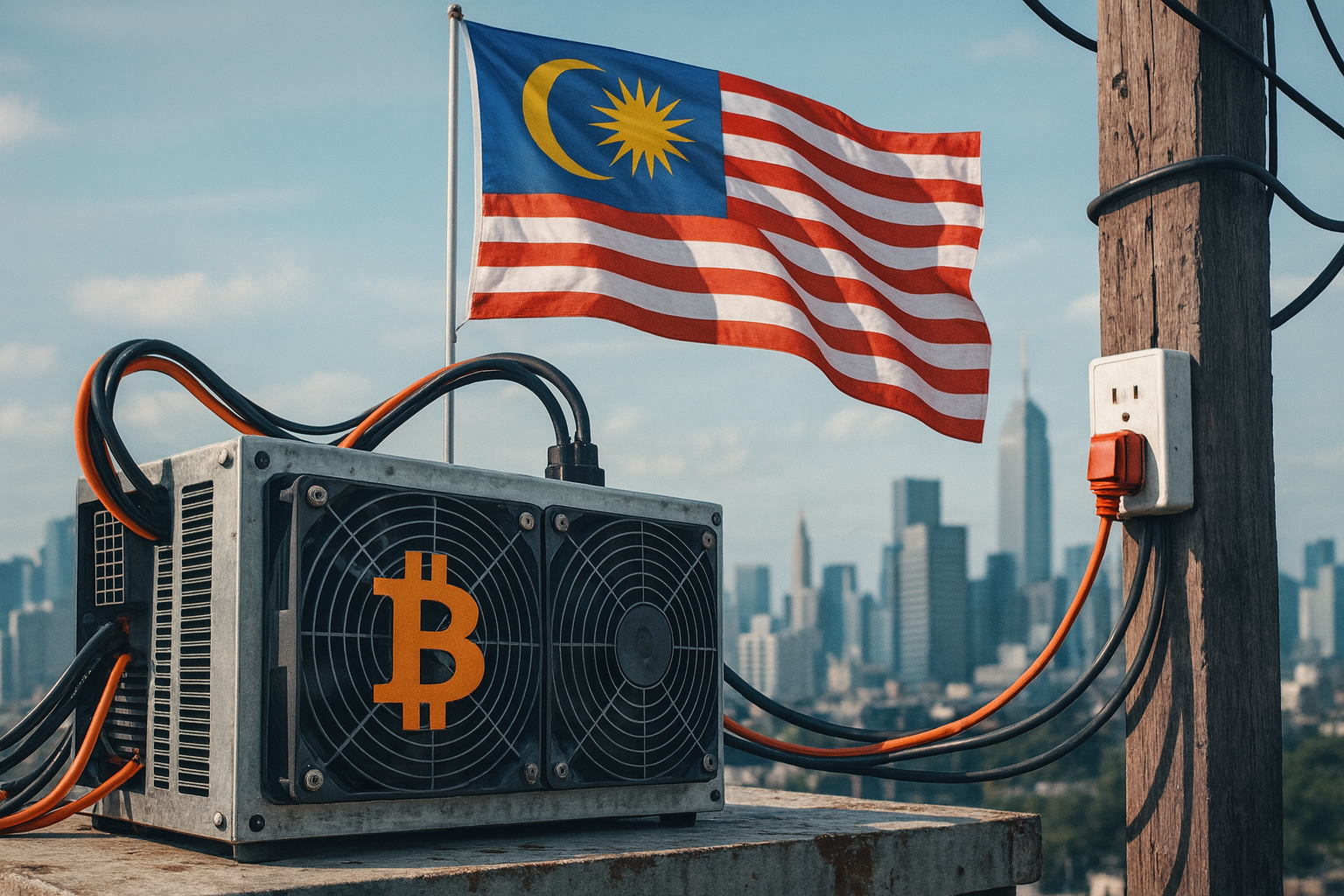 Malaysia Launches Task Force to Disable 14,000 Mining Rigs