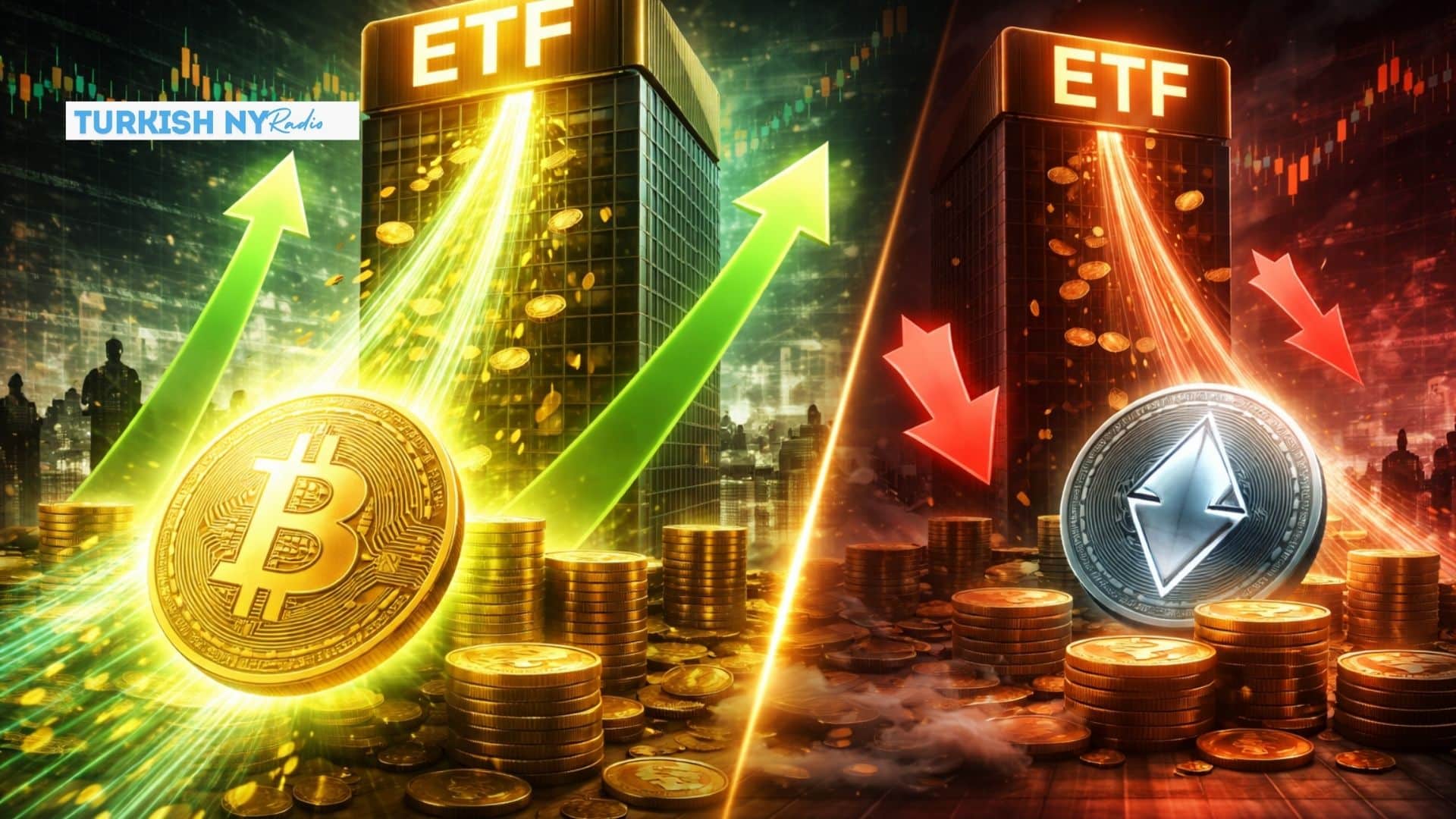 BTC ETF Inflows vs Ethereum Outflows: Market Shift Explained