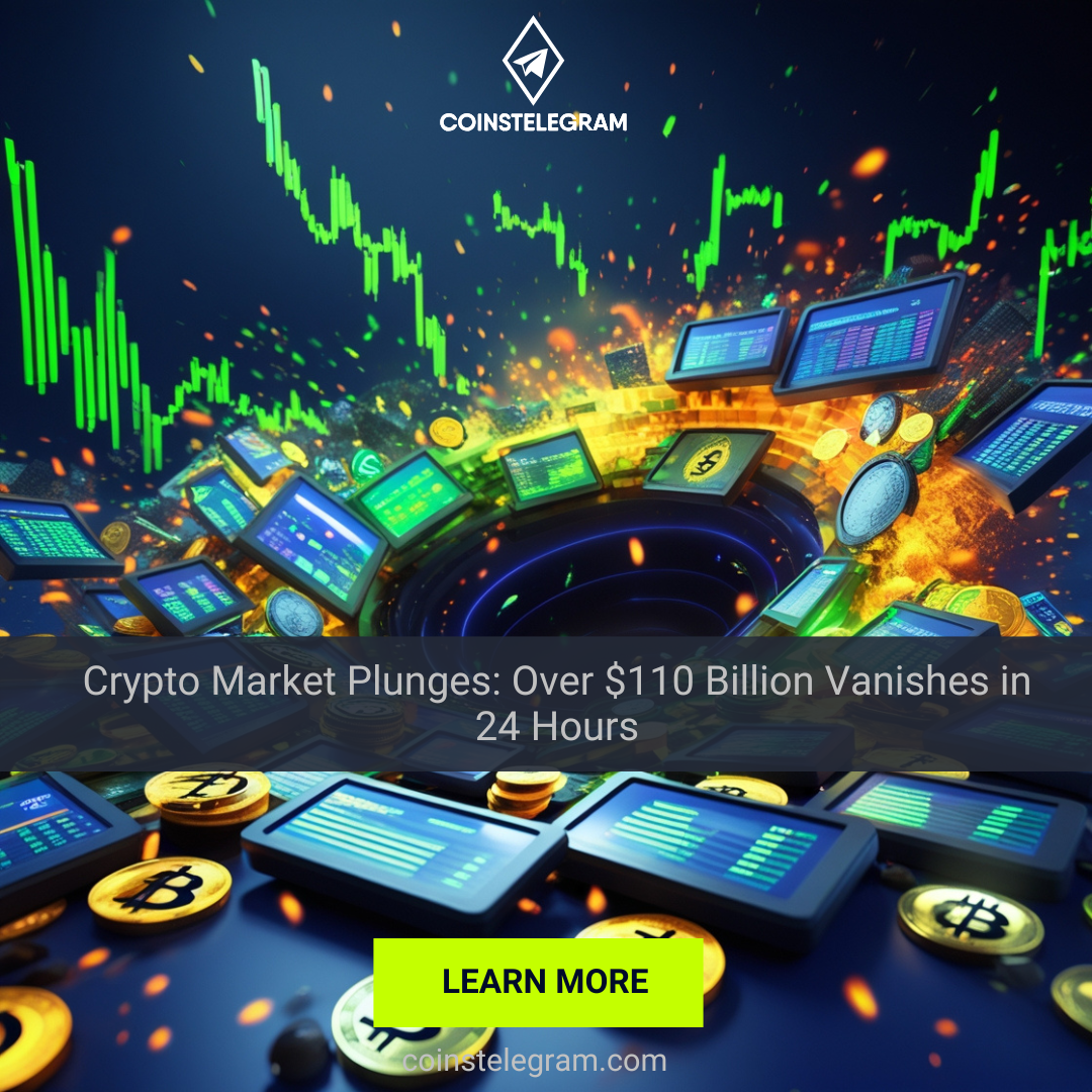 Crypto Market Plunges: Over $110 Billion Vanishes in 24 Hours