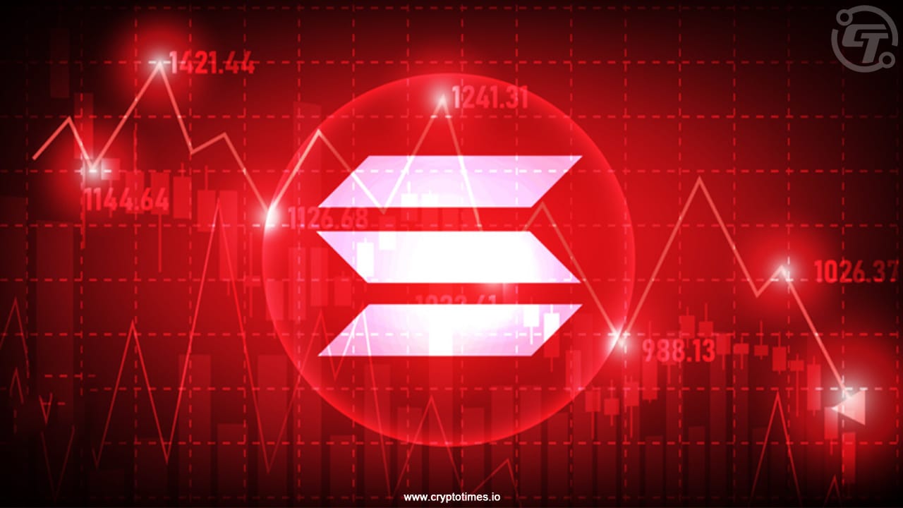 Solana Drops to $230 from its ATH following a Market Dip