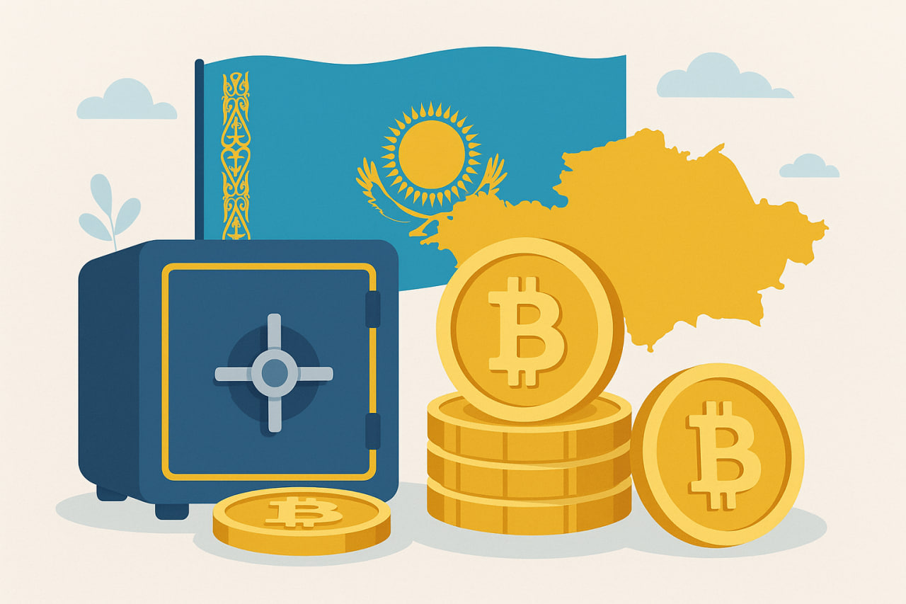 Kazakhstan Plans National Crypto Reserve and Blockchain-Powered City