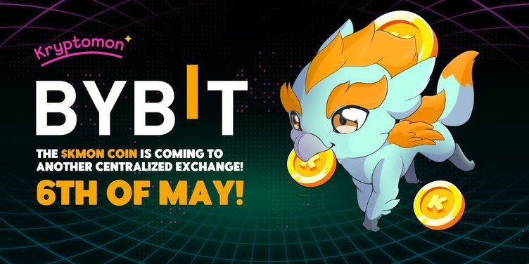 Kryptomon lists its KMON token on Bybit Global Exchange