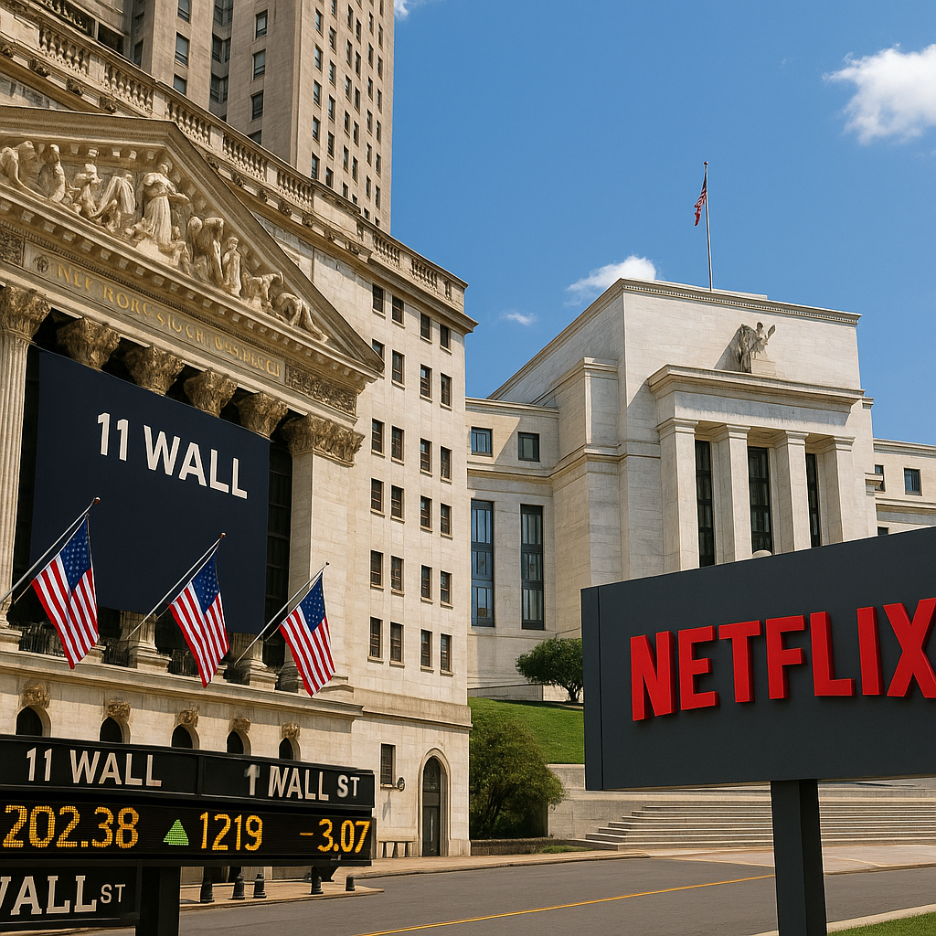 Investors Brace for FED Decision Amid NVIDIA Rally and Netflix Moves