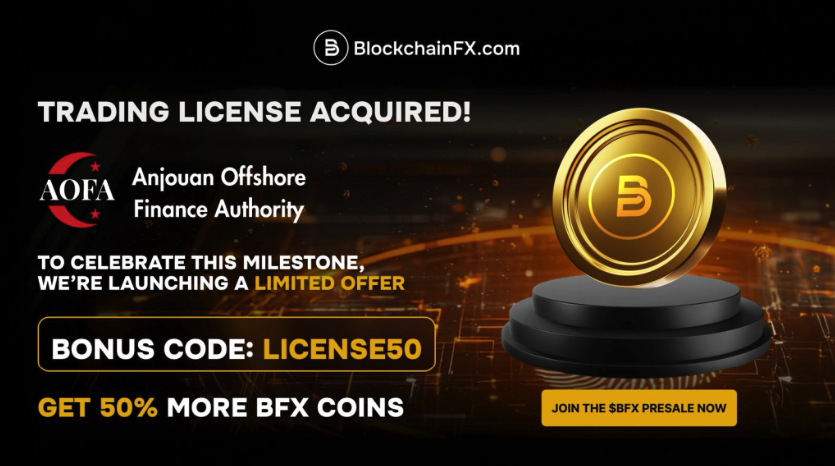 Top 7 Crypto Opportunities in Q4: BlockchainFX Leads as the Best Altcoin to Buy Now With a 50% Bonus