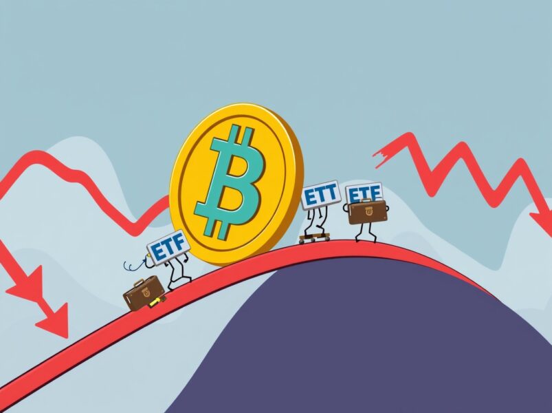 Spot Bitcoin ETFs Stumble: $351.7M Flees in Sharp Reversal, Fidelity Leads Outflow