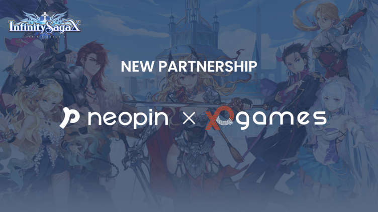 [Partnership] NEOPIN signs partnership with XQGames, onboarding Infinity Saga X