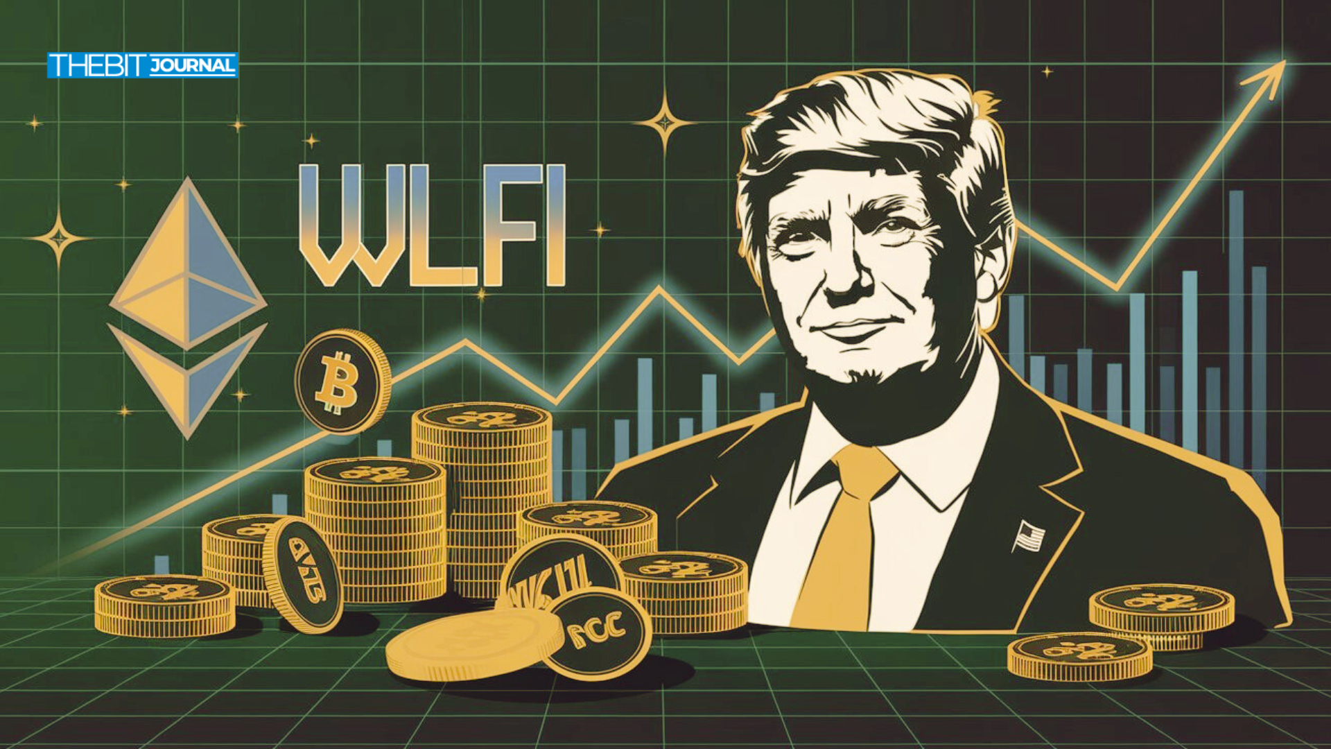 How Trump’s Crypto Jackpot as WLFI Token Sales Soar to $550M