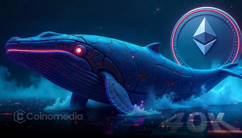 Whale Sells 40,000 ETH After Genesis Trading Liquidation