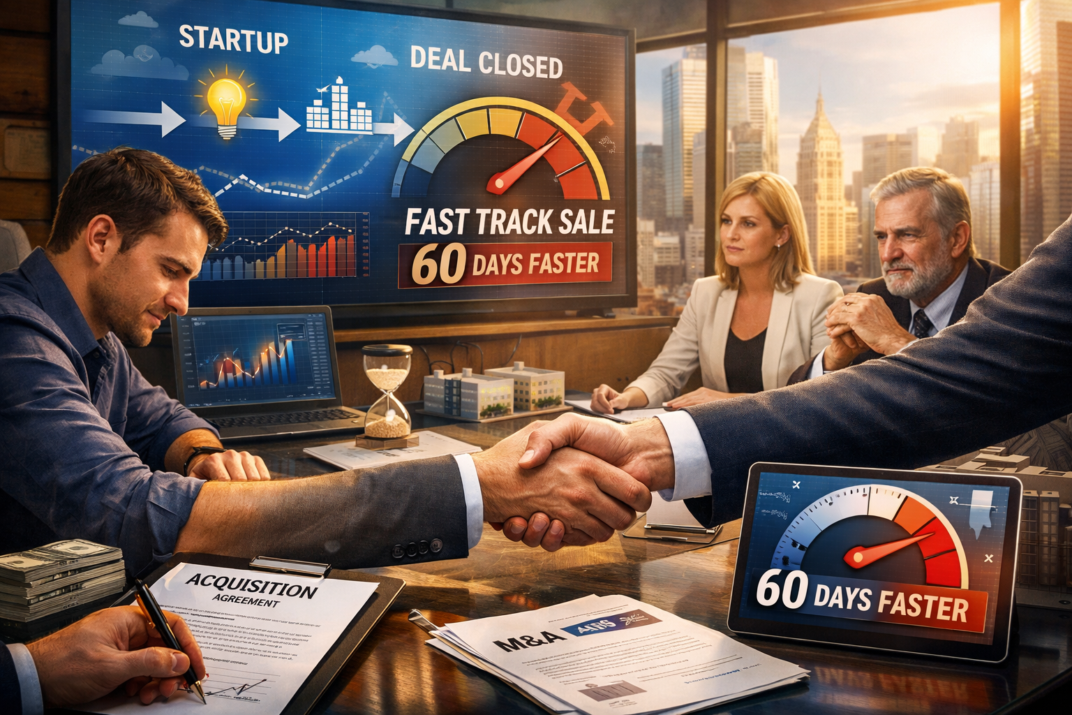 The 7 Insider Secrets: How Elite Founders Slash 60 Days Off Their Company Sale Timeline