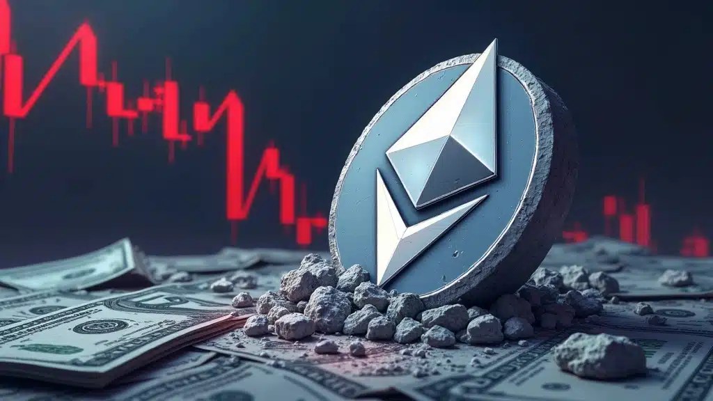 Ethereum Slides Further as Whale Liquidates $15.7 Million ETH Amid Weak Technical Structure