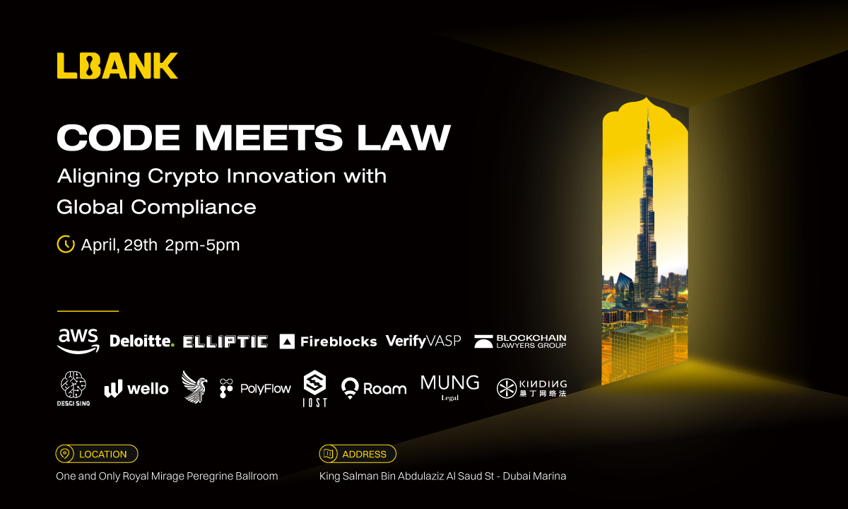 LBank to Host Code Meets Law Forum, Aligning Crypto Innovation with Global Compliance