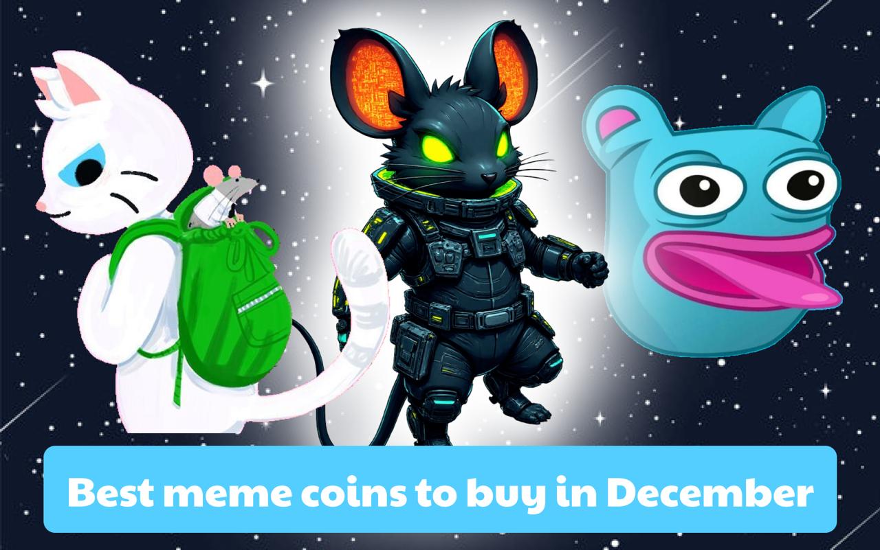 Best Meme Coins To Buy in December: Look for the Crazy and the Sneaky, and Don’t Forget the One That Will Rule ‘Em All: DeepSnitch AI