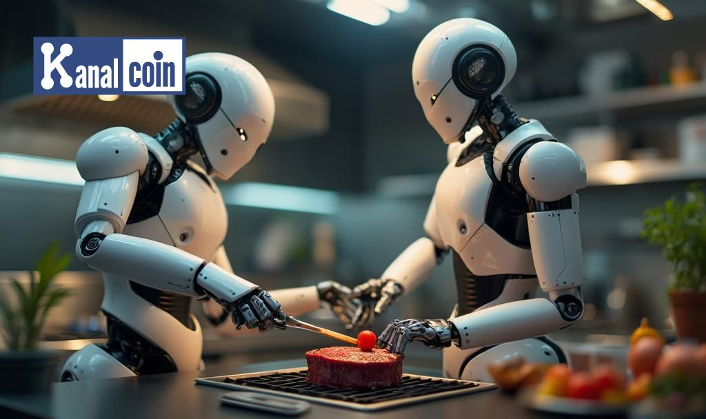 Chinese Robot Cooks Steak Remotely Using VR Technology