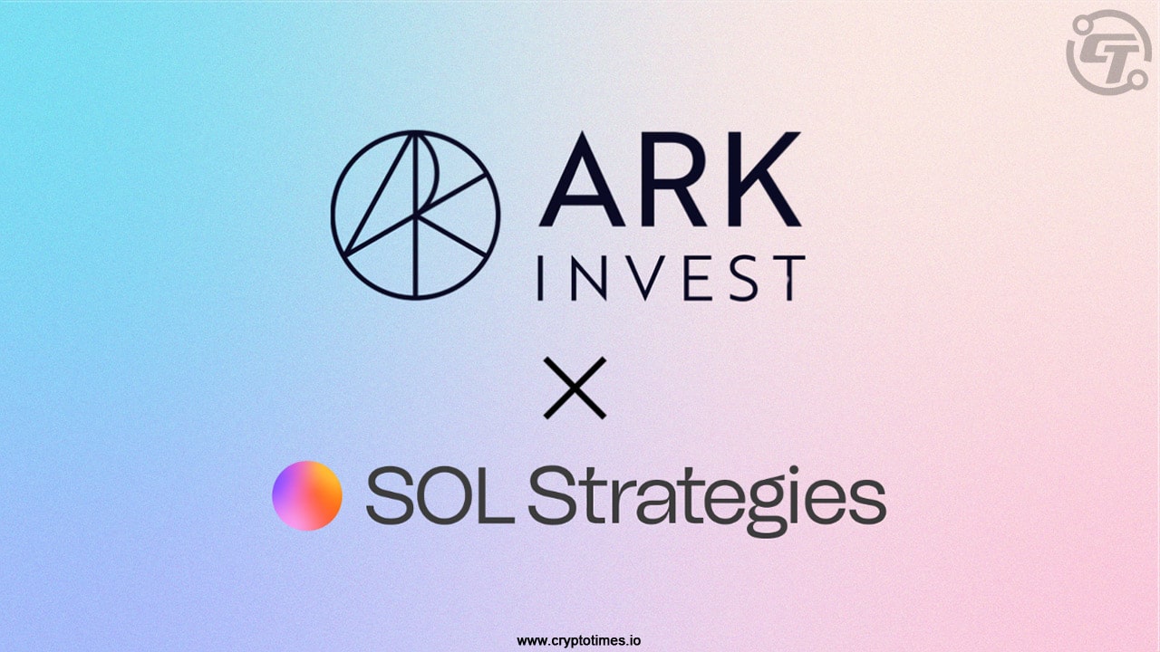 ARK Invest Partners SOL Strategies for Solana Staking