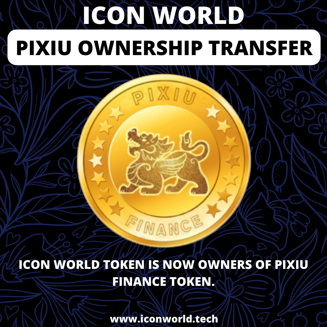 PIXIU FINANCE OWNERSHIP TRANSFER