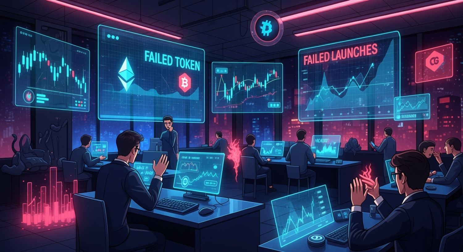The Great 2025 Token Crash: 100 Out Of 118 Launches In The Red – What Went Wrong?