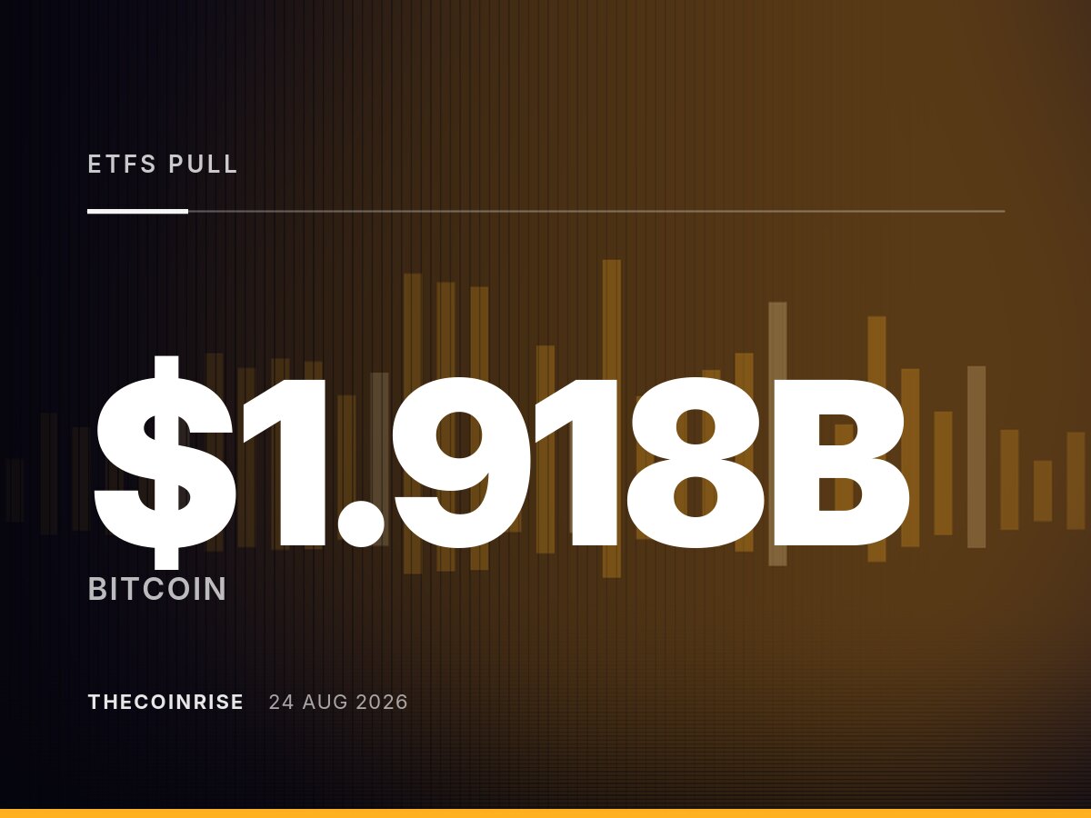 Bitcoin ETFs Pull In $1.918 Billion in Best Weekly Inflow Since Last Year
