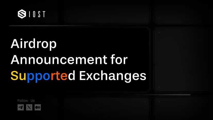 BNB Chain Layer-2 Protocol IOST Launches Landmark 853M IOST Airdrop to Reward Users