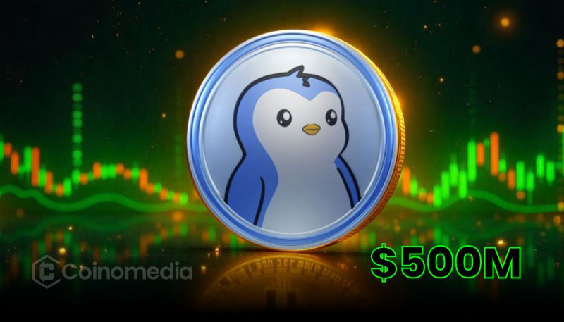 PENGU Trading Volume Hits $500M in 24 Hours